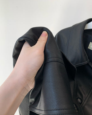 Leather jacket