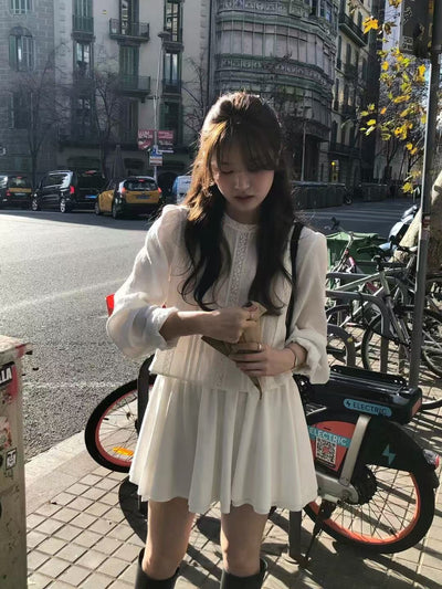 Lace long sleeve