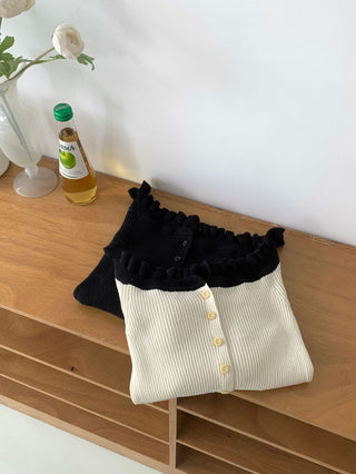 Off-shoulder sweater