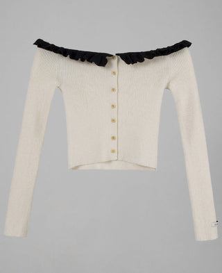 Off-shoulder sweater
