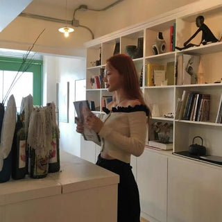 Off-shoulder sweater