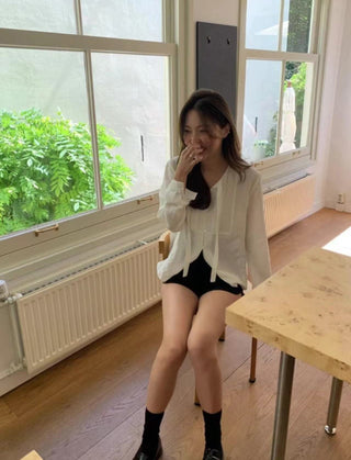 Ribbon shirt