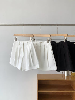 Tight waist shorts