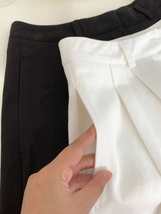 Tight waist shorts
