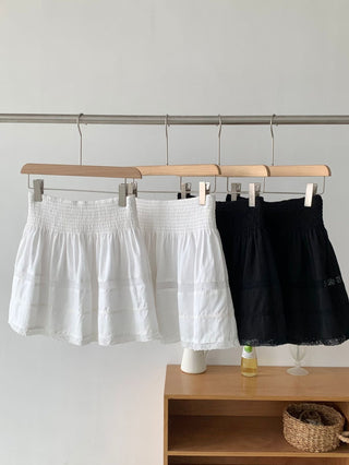 Lace umbrella skirt
