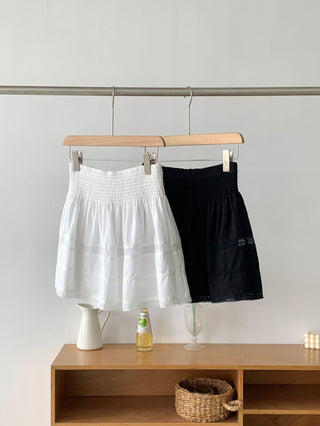 Lace umbrella skirt