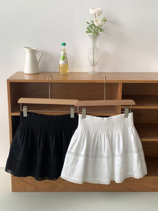 Lace umbrella skirt