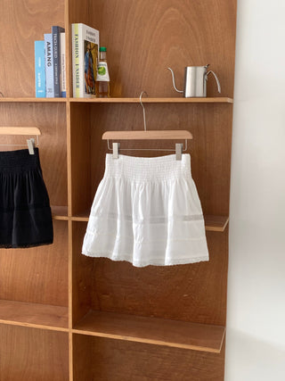 Lace umbrella skirt