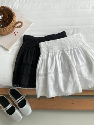 Lace umbrella skirt
