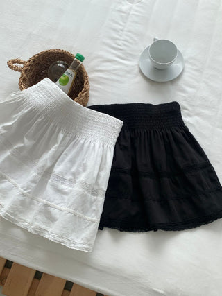 Lace umbrella skirt
