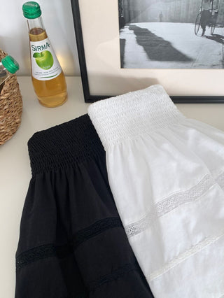 Lace umbrella skirt