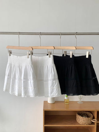Lace umbrella skirt