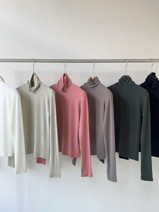 Turtleneck wool Top