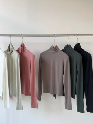 Turtleneck wool Top
