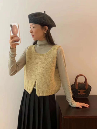 Turtleneck wool Top