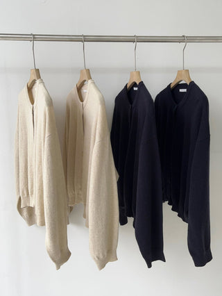Basic knit cardigan