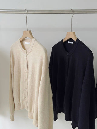 Basic knit cardigan