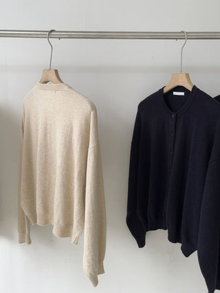 Basic knit cardigan