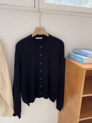 Basic knit cardigan