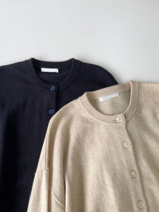 Basic knit cardigan