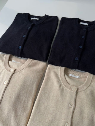 Basic knit cardigan