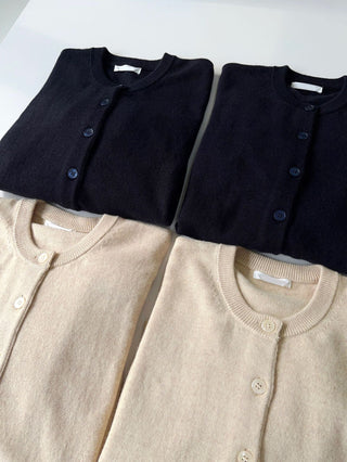 Basic knit cardigan
