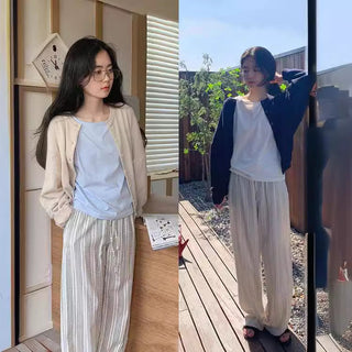 Basic knit cardigan