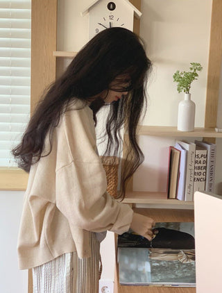 Basic knit cardigan