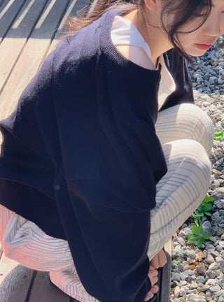 Basic knit cardigan
