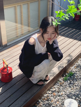 Basic knit cardigan