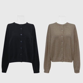 Basic knit cardigan