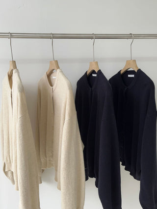 Basic knit cardigan
