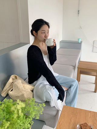 Embroidered suspender skirt