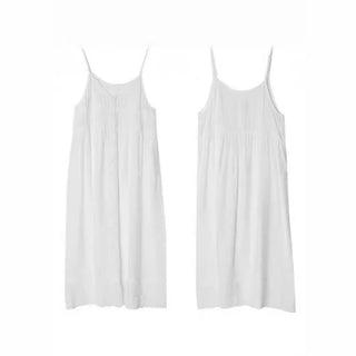 Embroidered suspender skirt