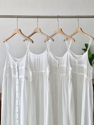 Embroidered suspender skirt