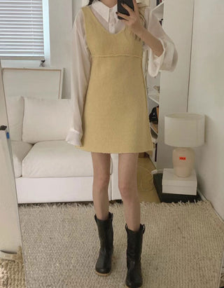 Knitted midi dress