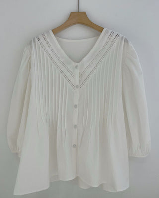 Puff sleeve shirt