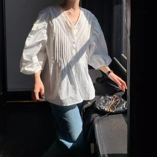 Puff sleeve shirt