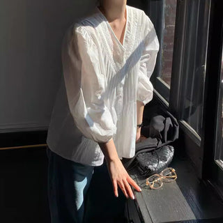 Puff sleeve shirt