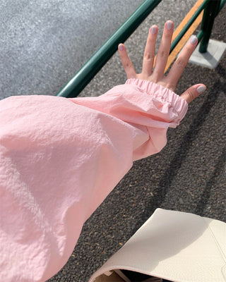 Three-color hooded Jacket