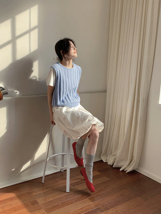 Simple bud skirt