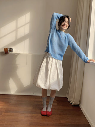 Simple bud skirt