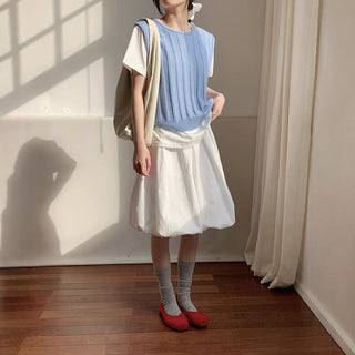 Simple bud skirt