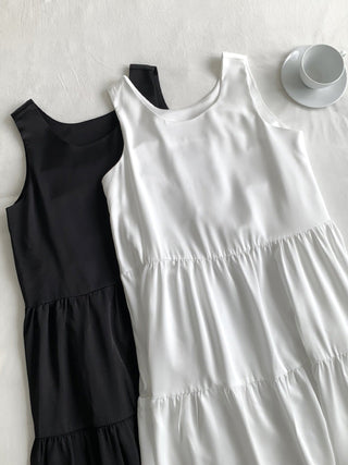 Frill swing dress