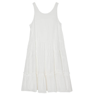 Frill swing dress