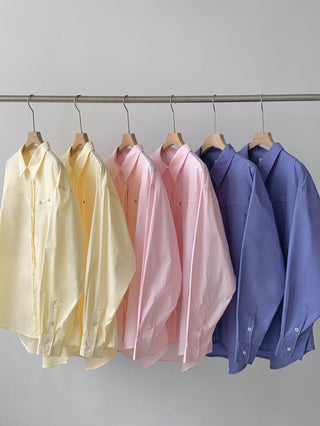 Loose embroidery shirt