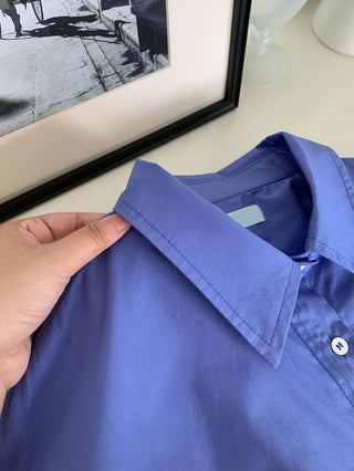 Loose embroidery shirt