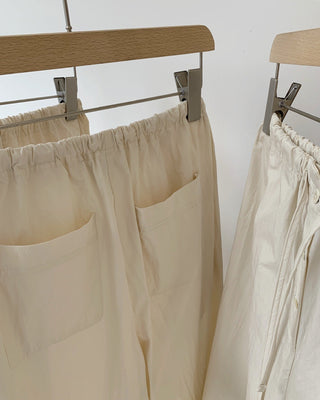 Straight casual pants