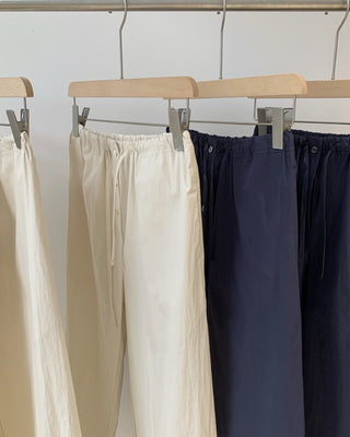 Straight casual pants