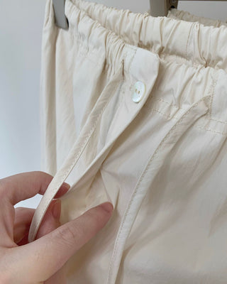 Straight casual pants